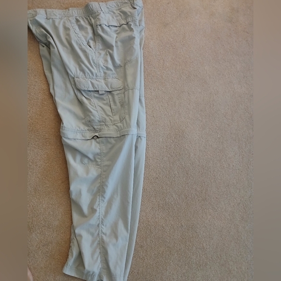 Columbia Titanium Omni Dry Convertible Pants Nylon Waterproof Mens Size L.  FL - Picture 5 of 11
